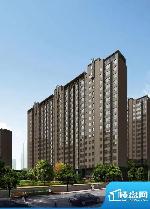 华府一品楼体外立面效果图