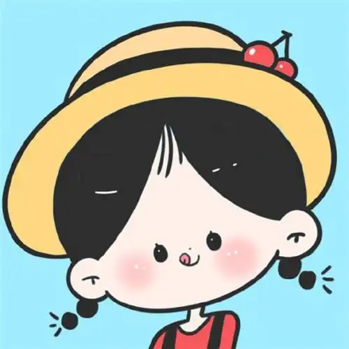 卡哇伊卡通简约唯美女生头像,开朗活泼可爱风