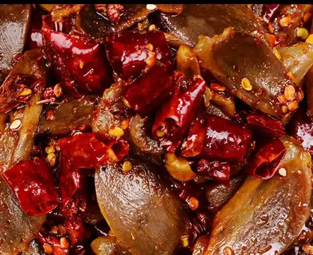 一品八方麻辣郡肝即食鸭肉零食香辣鸭肫小吃卤味鸭胗真空熟食 麻辣郡