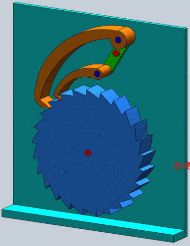 真正大量免费实用机械传动机构动画动态图下载