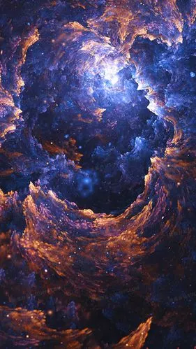 大气炫酷梦幻星空h5背景