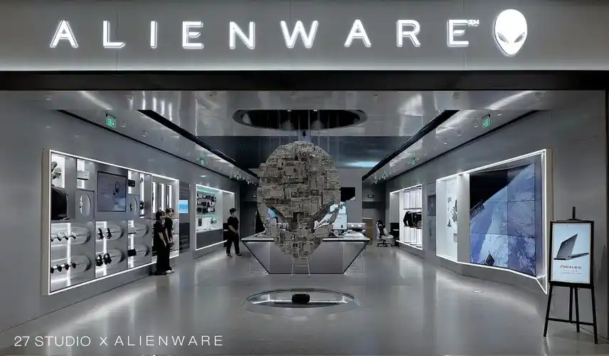 太古里外星人店面拍摄