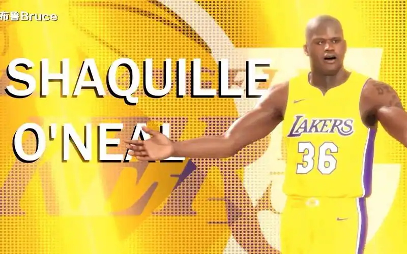 布鲁nba2k18生涯模式湖人队首秀奥尼尔1615称霸内线