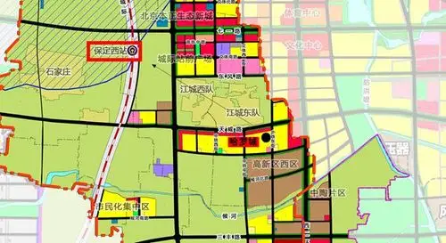 楼盘测评:保定西部规划曝光 哈罗城就在保定西站旁