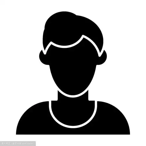 人无脸头像固体图标默认配置文件