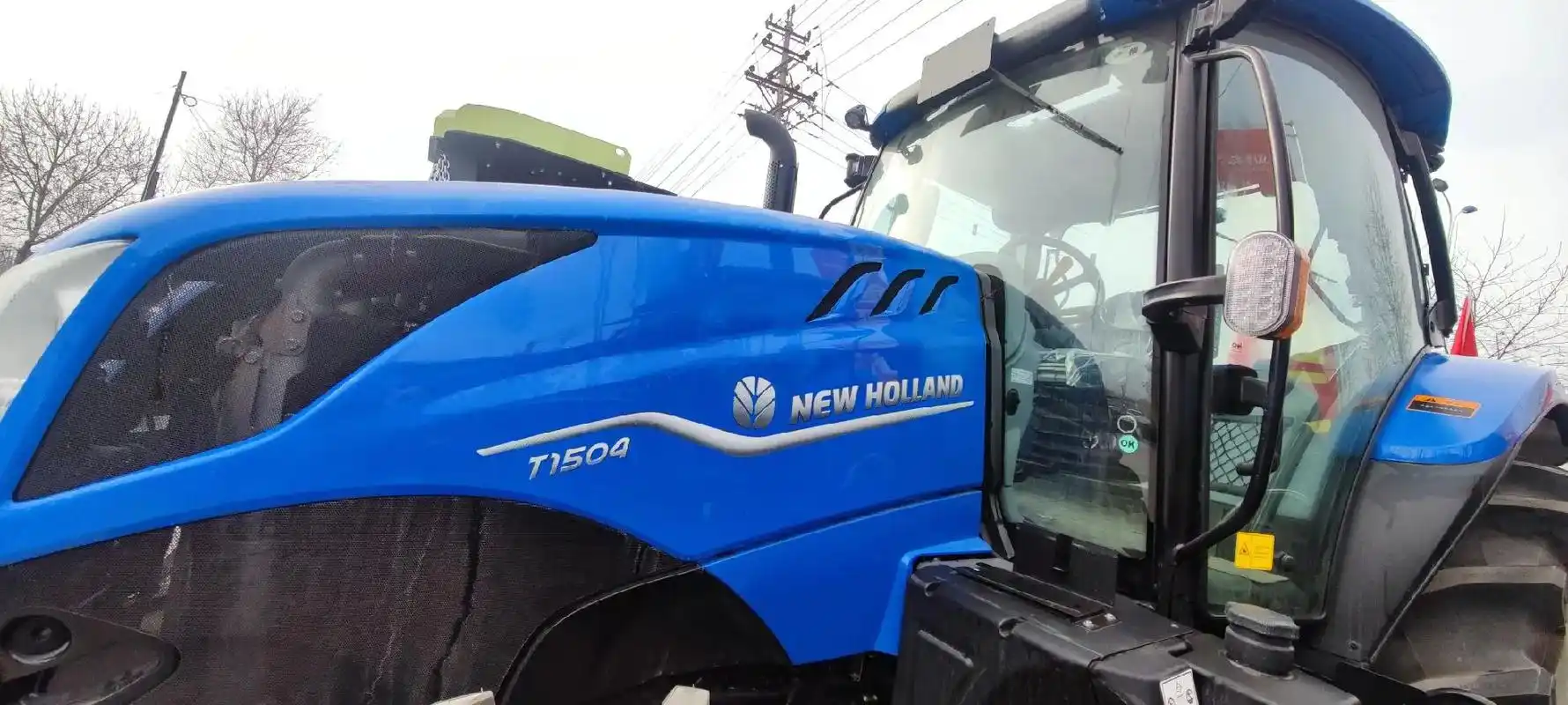 纽荷兰 t6000 new holland1504拖拉机 - 抖音