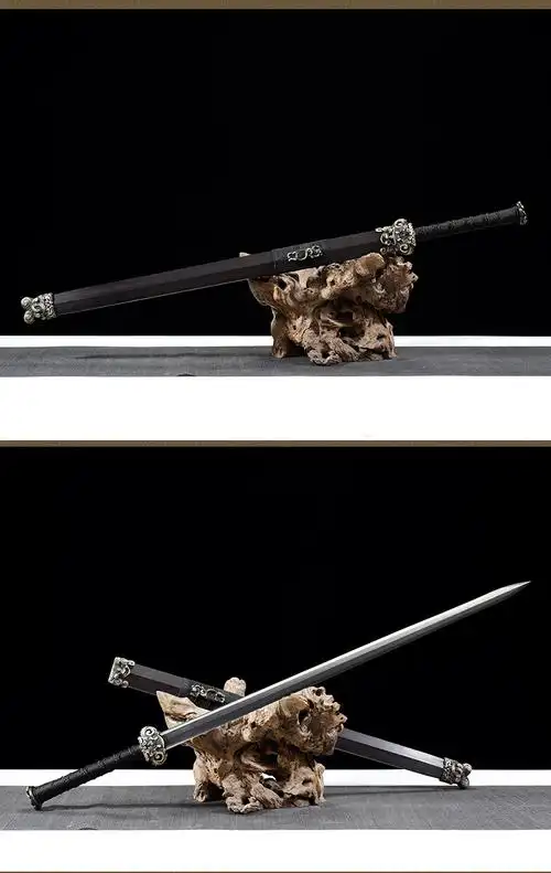 游龙汉剑大汉剑花纹钢一体刀剑硬剑冷兵器龙泉汉剑沈广隆宝剑未开刃