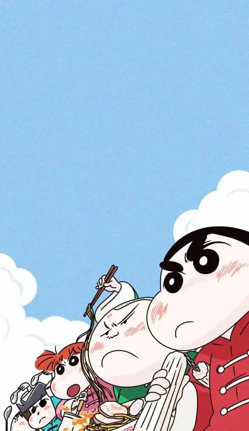 蜡笔小新壁纸丨太可爱了,忍不住又发一组,第一张小宝宝太可爱了