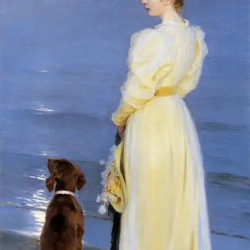 复古氛围油画类头像