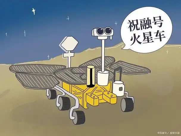 中国的首个火星探测任务"天问一号"和火星车"祝融号",已经在火星表面