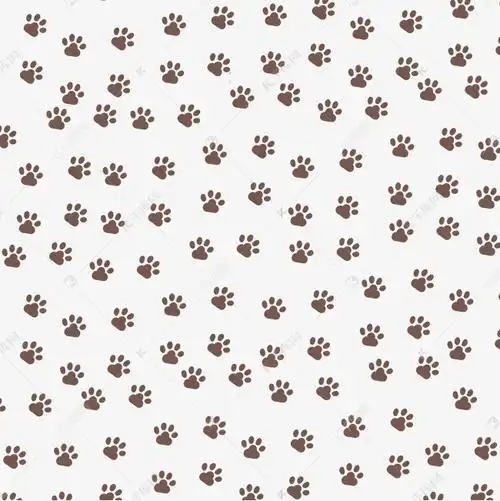 动物爪子爪印脚印底纹