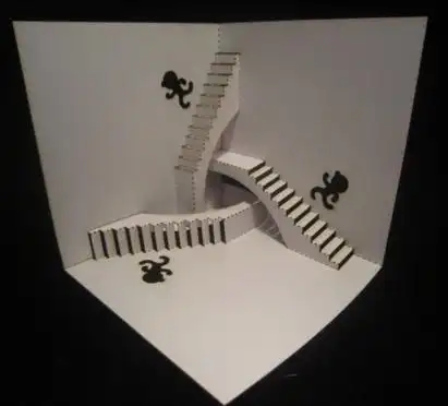 作业立体构成3d卡纸建筑模型纸雕教具折纸手工设计素材