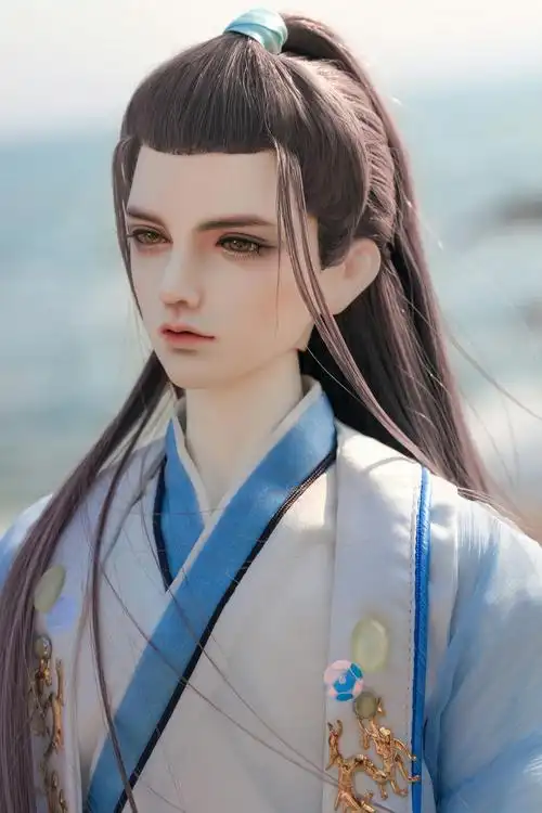 「白帝」古风美男 sd娃娃 bjd 玩具 人偶 壁纸 萌物
