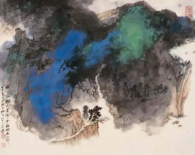 他曾经被土匪绑票,后来成为一代宗师:张大千和他的泼墨豪情