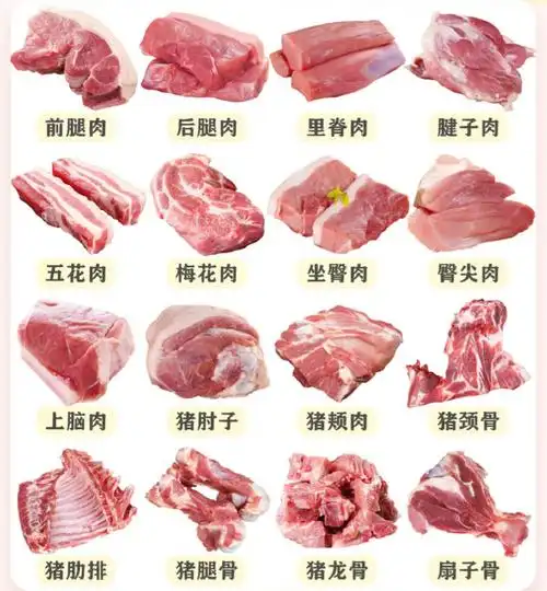 猪肉怎么选购##鸡骨泥##梅菜扣肉 槽头肉