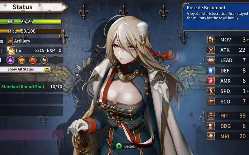 [j]圣女战旗 加难挑战 章节 07-2 "古堡下的会战" 罗丝ver.(06回合)