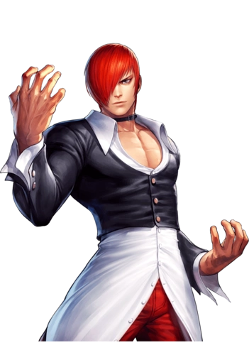 格斗游戏八神奄角色png图片