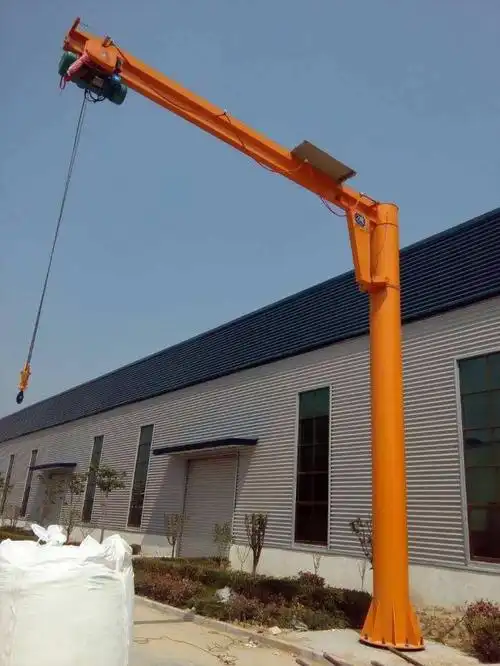 梅河口500kg电动悬臂吊价格/*润恒起重机销售中心