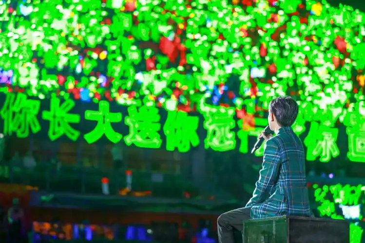 tfboys六周年王源蒙眼黑网纱造型太惊艳小汤圆绿海霸气应援