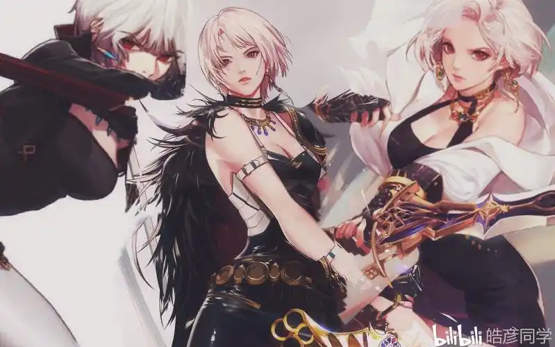 dnf地下城与勇士分享一张剑宗三个阶段的二次曝光觉醒插画