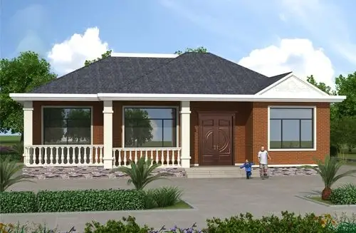 农村10万元一层小别墅图平房这样建最实用