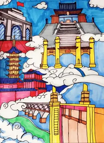 "童"绘新江苏佳作选(22)大美金陵_南京