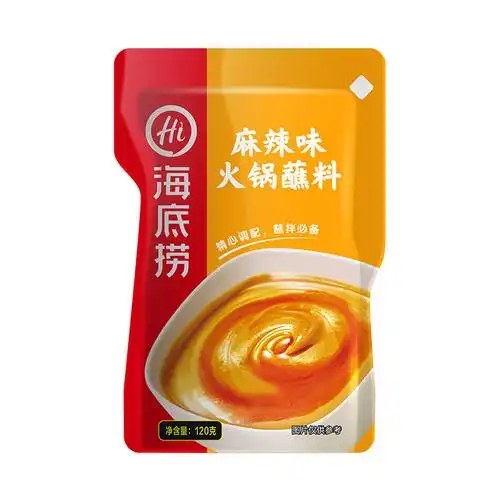 海底捞麻辣味火锅蘸料120g视频