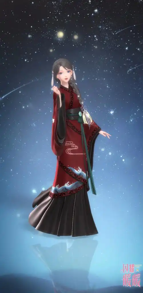 最新女鹅图*%闪耀暖暖 绿叶牧歌 一衣红雪