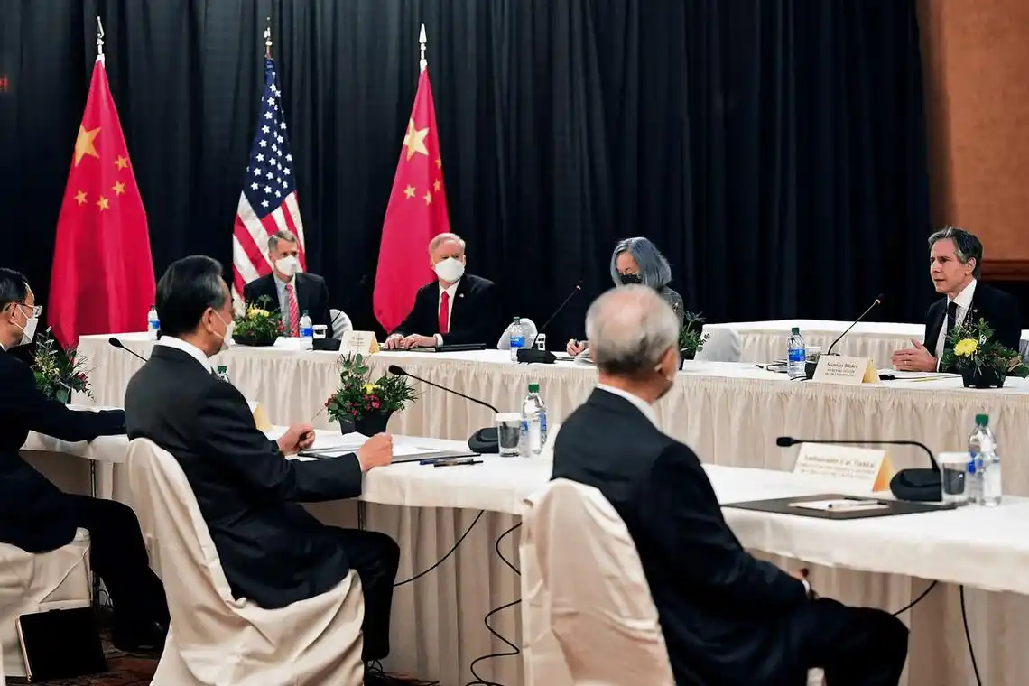 中美高层会谈的消息,2天后才公布,美国想要的,中国还是没给_中方_双方