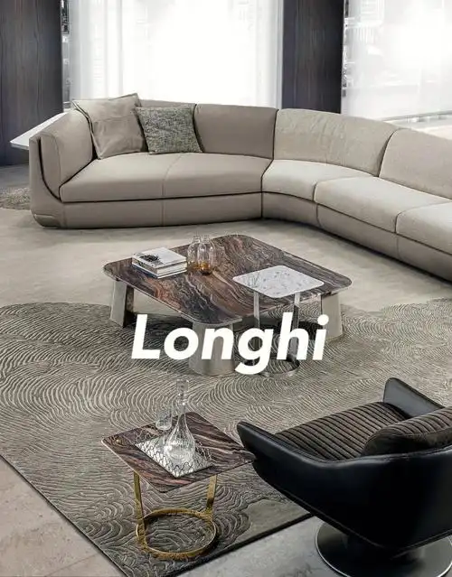 longhi意式轻奢转角沙发别墅设计感家具