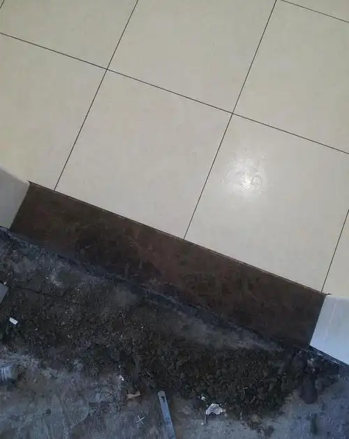 过门石为啥要磨边师傅一说我懂了庆幸知道的早不然天天摔跤