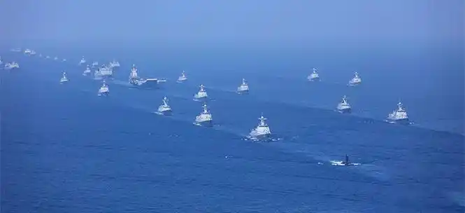 南海大阅兵精剪镜头来了!点开视频,再燃一次!