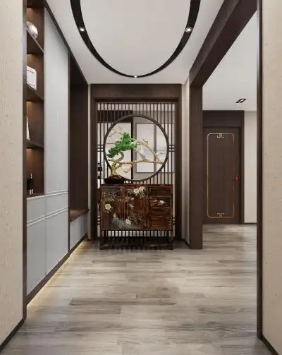 新中式玄关id670731003