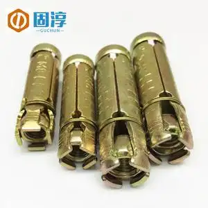 四片膨胀 高强度膨胀螺栓 四片式膨胀 四片式壁虎m6m8m10m12m16