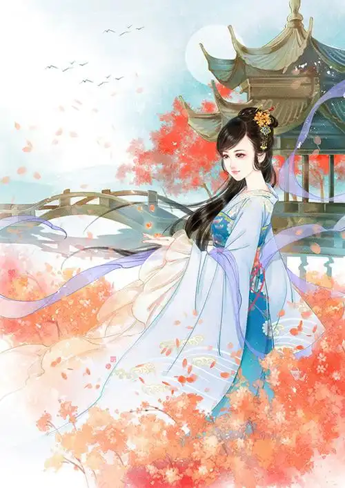 一颦一笑,尽是风情,飞霜唯美古风美人图集