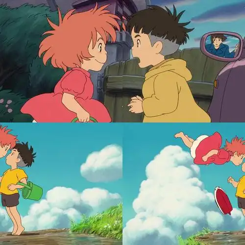 头像抖音超火宗介和波妞情侣头像