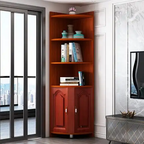 角柜简约现代客厅三角置物架转角墙角柜储物柜拐角角落柜衣柜边柜视频