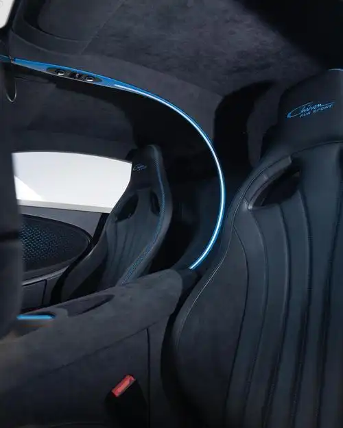 布加迪chiron pursport内饰秀