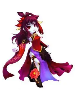 于7月30日在官方博客上曝出人气妖女风遥筝以及清纯医师殷紫萍的q版