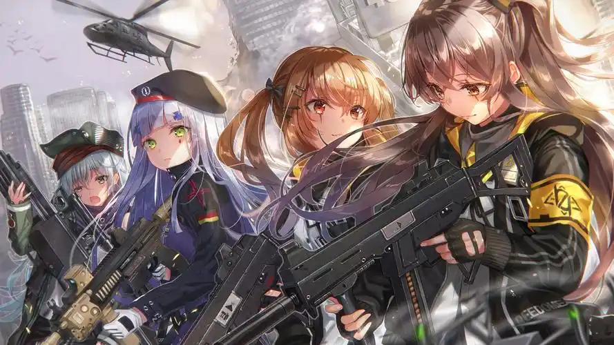 少女前线 404小队 成员4k壁纸壁纸