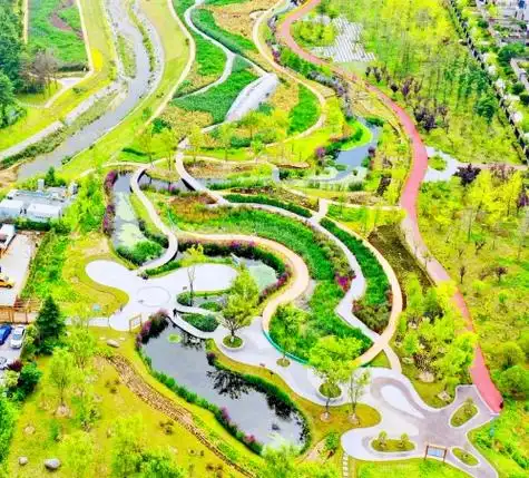 生态日照人工湿地泻湖入湖口人工湿地水质净化工程