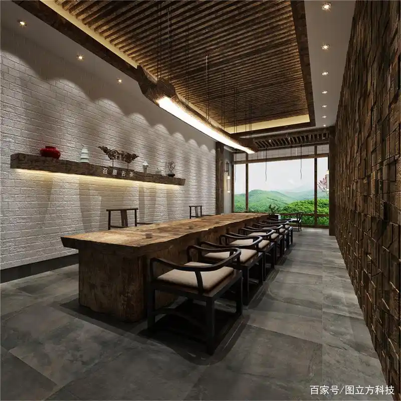 茶馆装修效果图大全