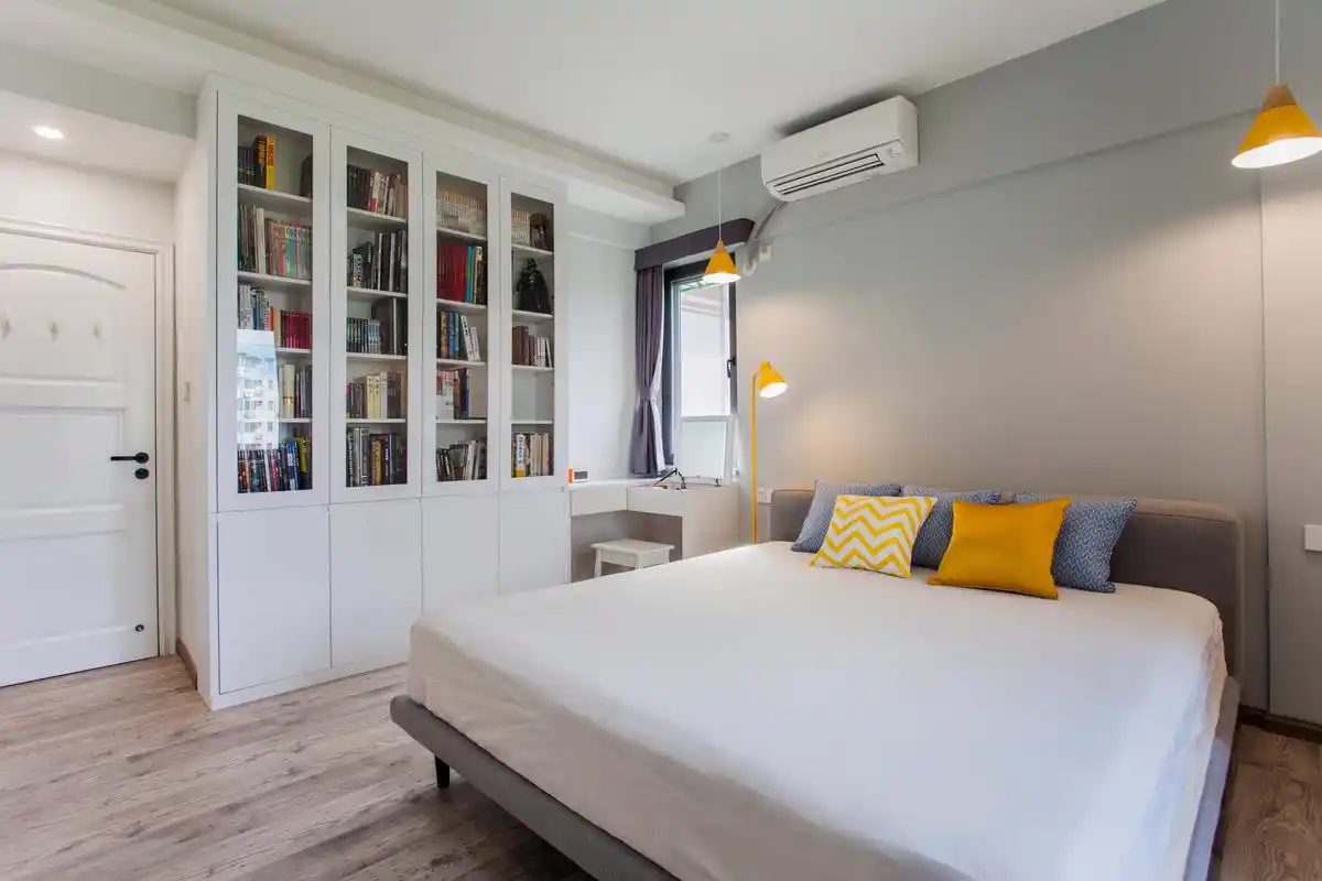 简约风卧室装修效果图80㎡简约风卧室背景墙装修效果图140平现代中式