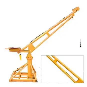 小型家用装修吊机220v提升机升降机室外吊运机吊砖机电动葫芦 200公斤