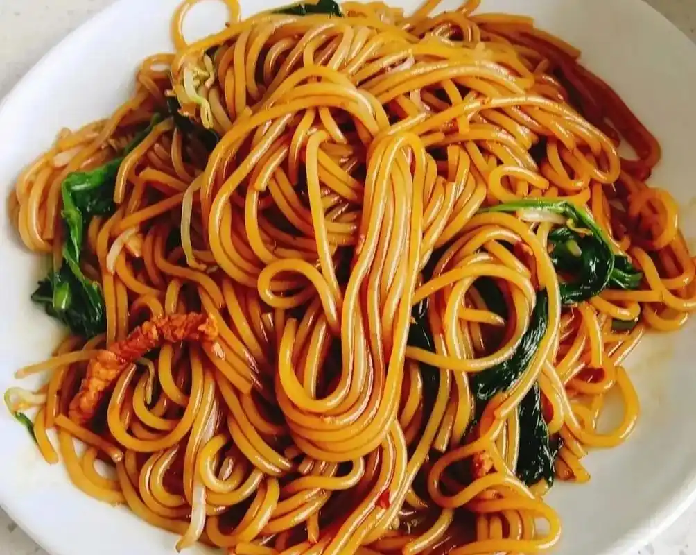 所有的配菜清洗