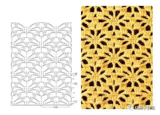 《第654期》镂空花样专辑/汇总五十款经典实用的钩针编织镂空花样及