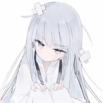 白发系女漫_卡通动漫头像_我要个性网