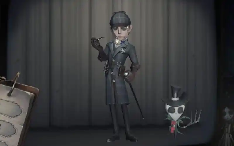 第五人格佣兵奈布推理先生皮肤全动作展示