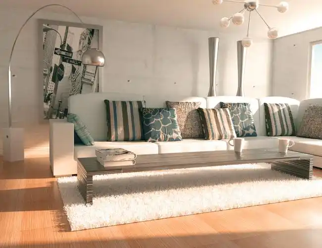 c4d oc渲染器室内渲染