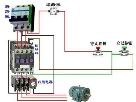 4011接触器接线图4011交流接触器接线图380vcjx21810交流接触器接线图